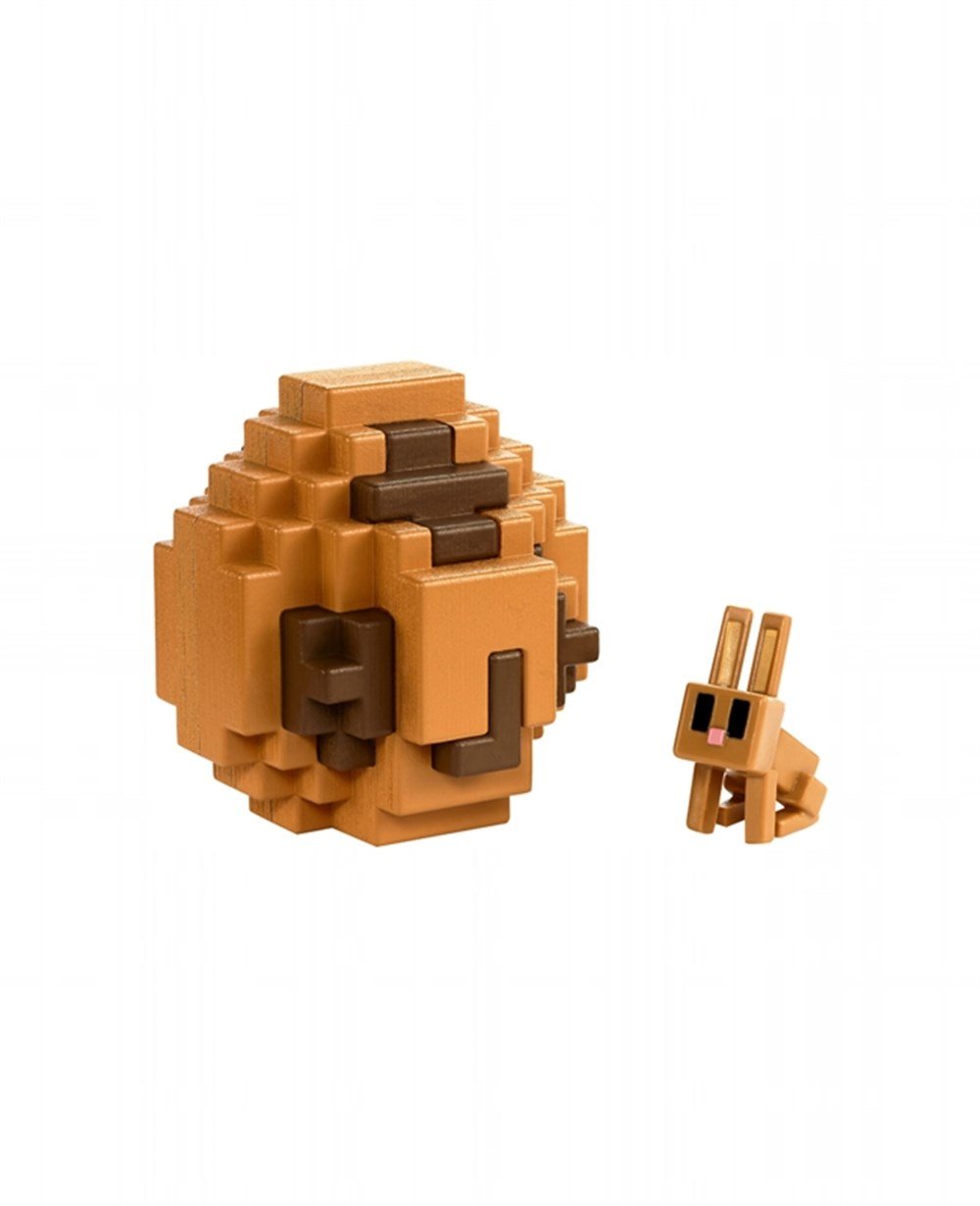 Kolleksiyon Karakterleri, Minecraft, Minecraft Spawn Egg Sürpriz Paket FMC85 Kahverengi