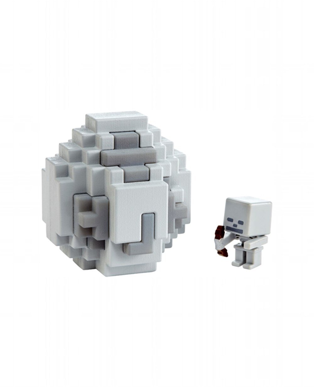Kolleksiyon Karakterleri, Minecraft, Minecraft Spawn Egg Sürpriz Paket FMC85 Gri