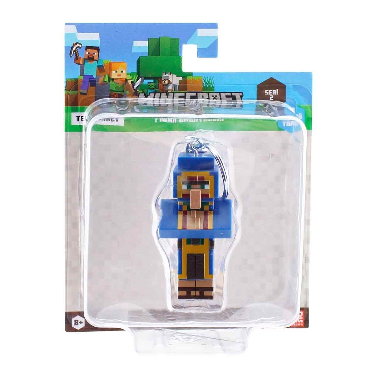 Kolleksiyon Karakterleri, NECOTOYS, Minecraft Tekli Anahtarlı Figür 18568 Model 15