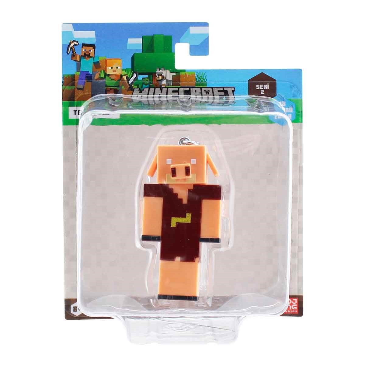 Kolleksiyon Karakterleri, NECOTOYS, Minecraft Tekli Anahtarlı Figür 18568 Model 8