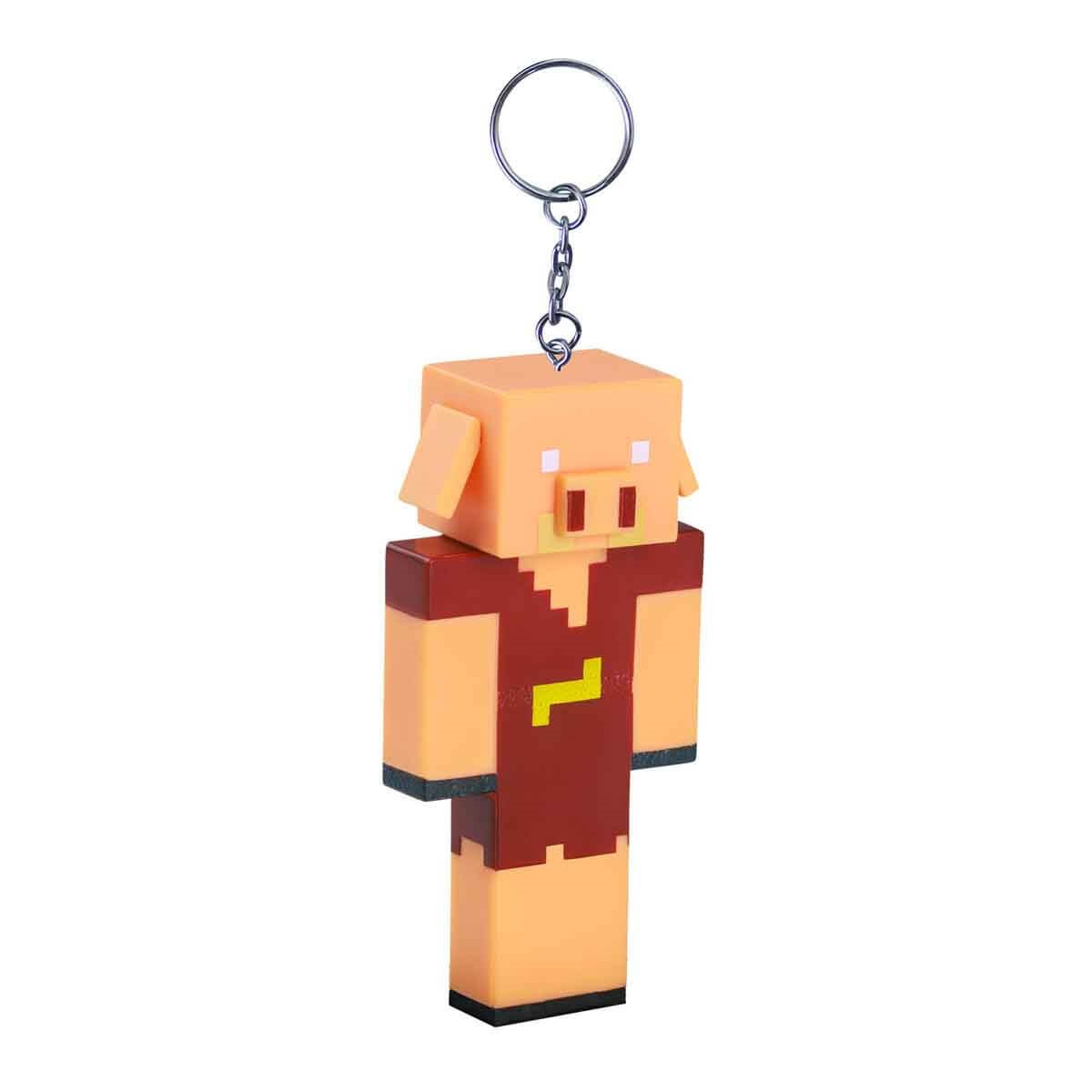 Kolleksiyon Karakterleri, NECOTOYS, Minecraft Tekli Anahtarlı Figür 18568 Model 8