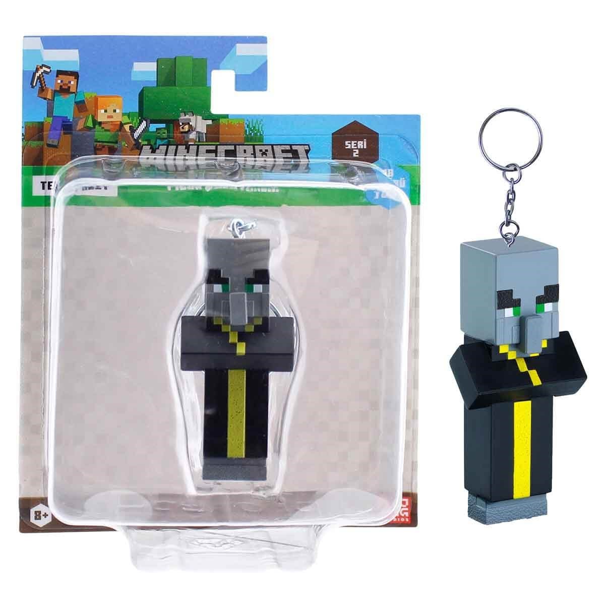Kolleksiyon Karakterleri, NECOTOYS, Minecraft Tekli Anahtarlı Figür 18568 Model 4