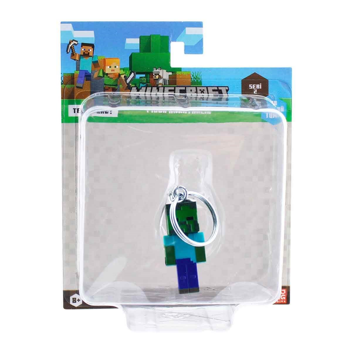 Kolleksiyon Karakterleri, NECOTOYS, Minecraft Tekli Anahtarlı Figür 18568 Model 7