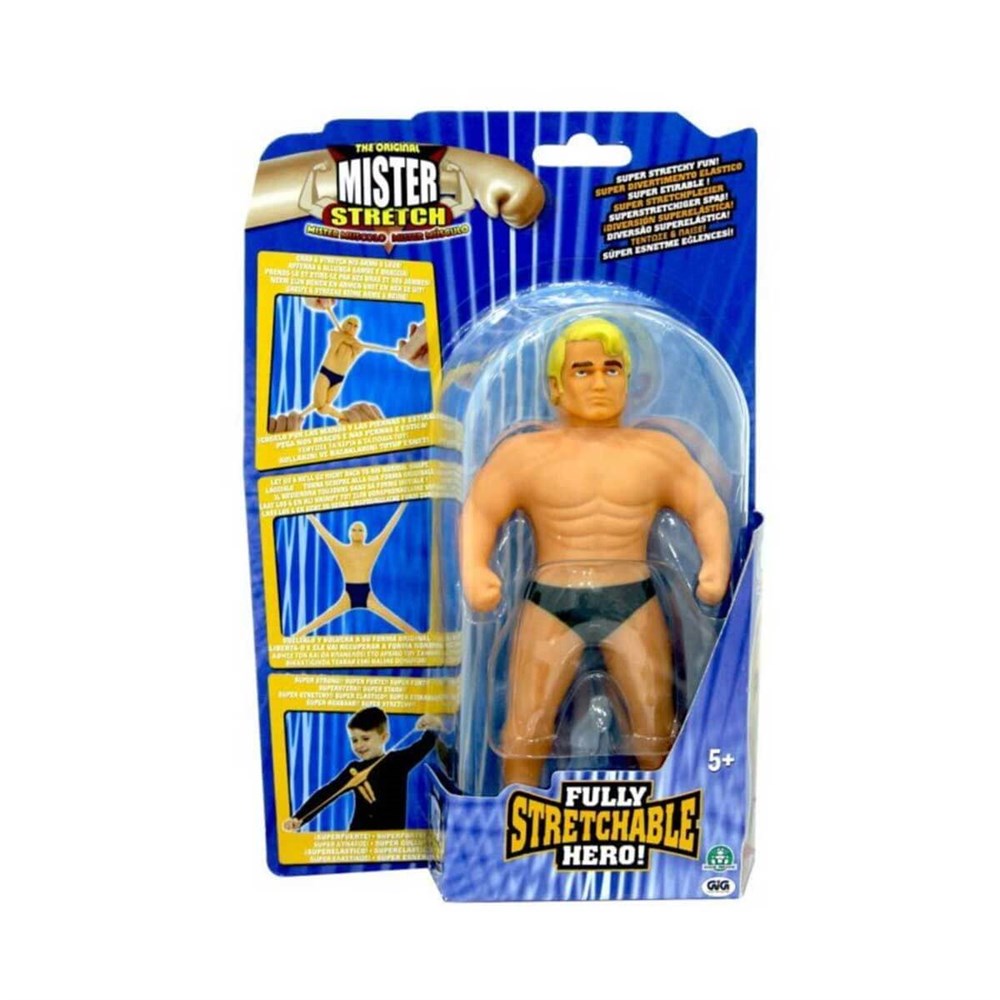 Kolleksiyon Karakterleri, Stretch Armstrongs, Mini Stretch Armstrong Uzayan Adam 15cm Lastik Adam
