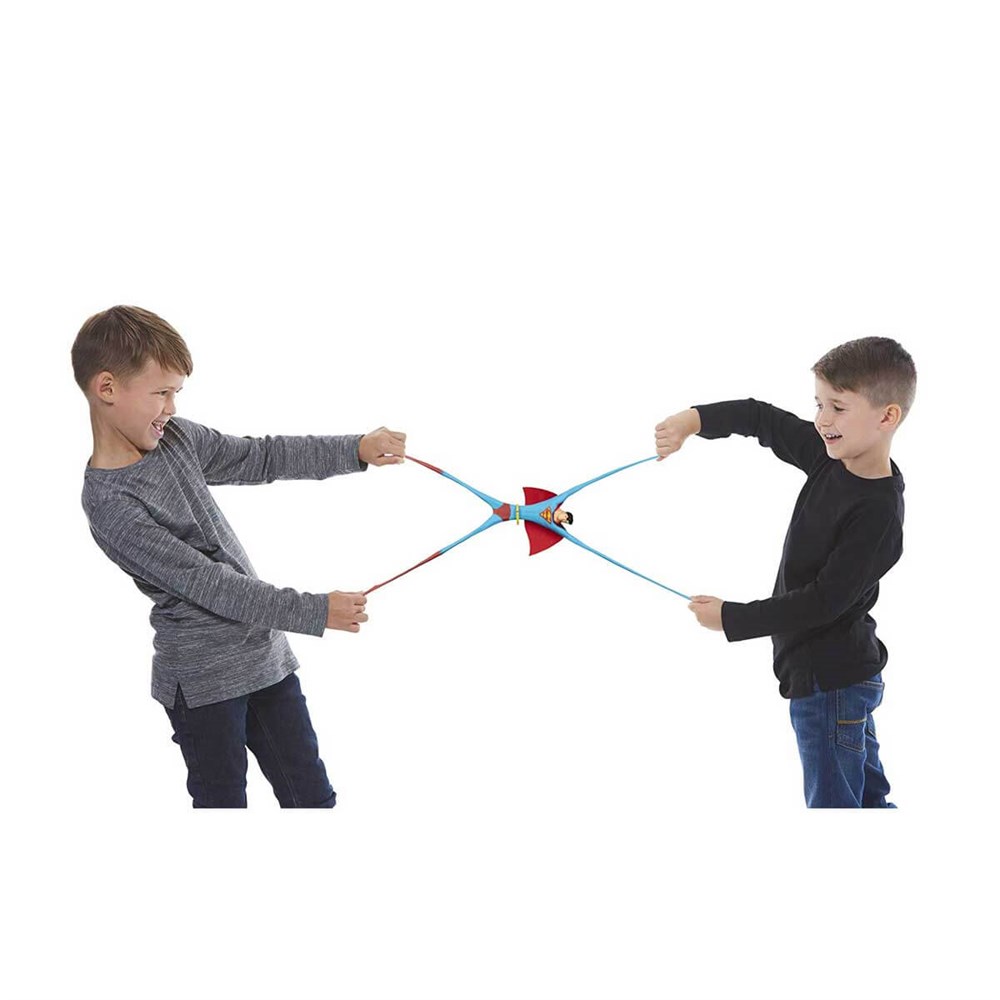 Kolleksiyon Karakterleri, Stretch Armstrongs, Mini Stretch Armstrong Süperman Uzayan Adam 15cm Lastik Adam