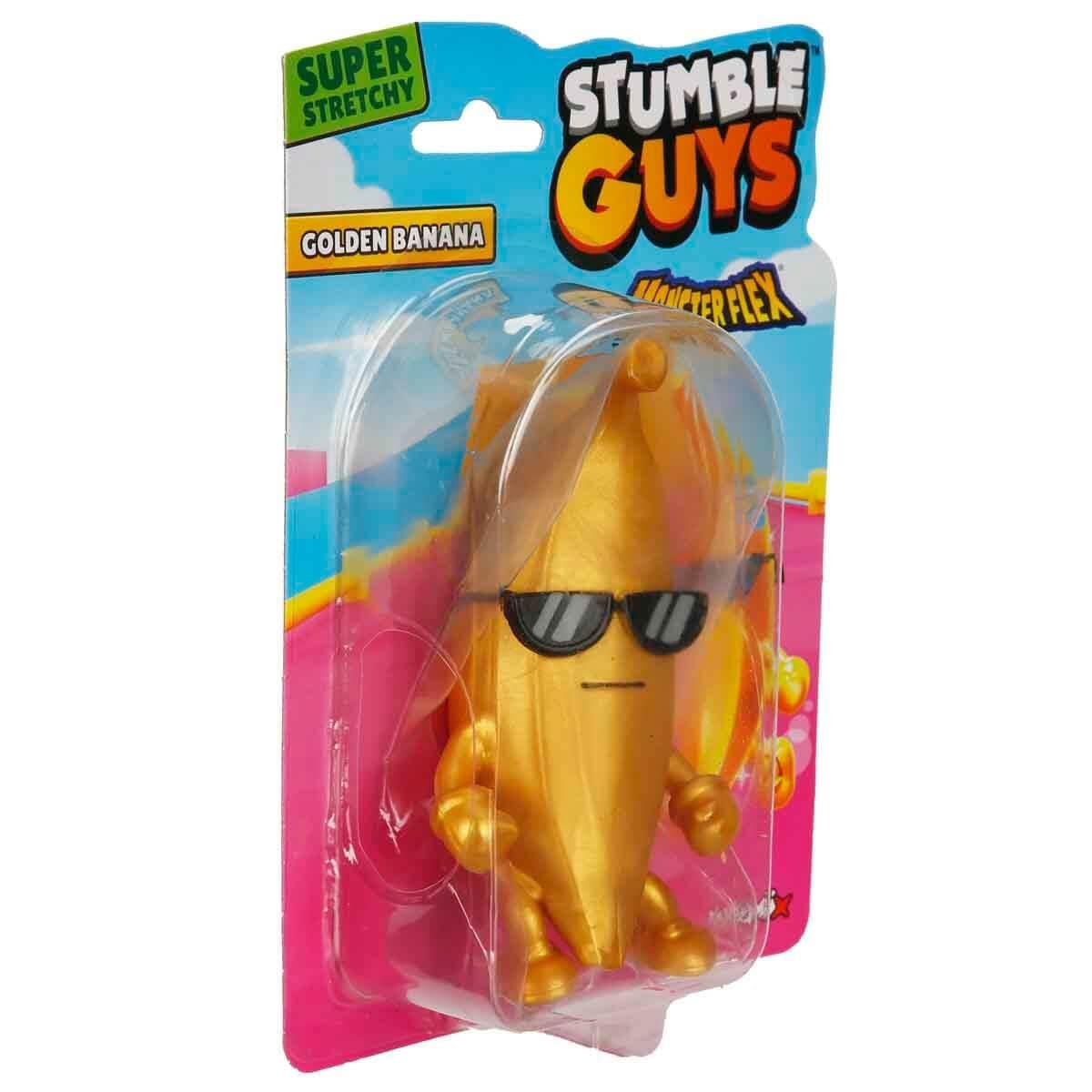Kolleksiyon Karakterleri, Sunman, Monster Flex Stumble Guys Stretch Figür 11962 Golden Banana