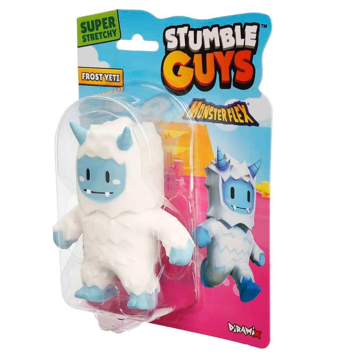 Kolleksiyon Karakterleri, Sunman, Monster Flex Stumble Guys Stretch Figür 11962 Frost Yeti