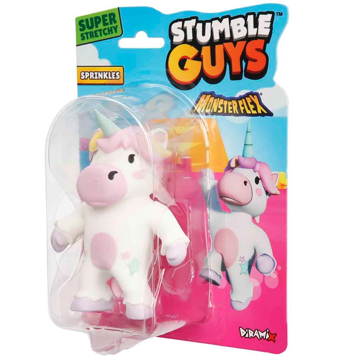 Kolleksiyon Karakterleri, Sunman, Monster Flex Stumble Guys Stretch Figür 11962 Sprinkles