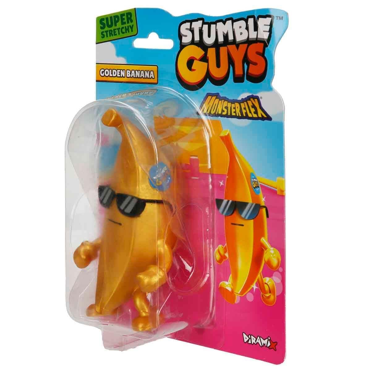 Kolleksiyon Karakterleri, Sunman, Monster Flex Stumble Guys Stretch Figür 11962 Golden Banana
