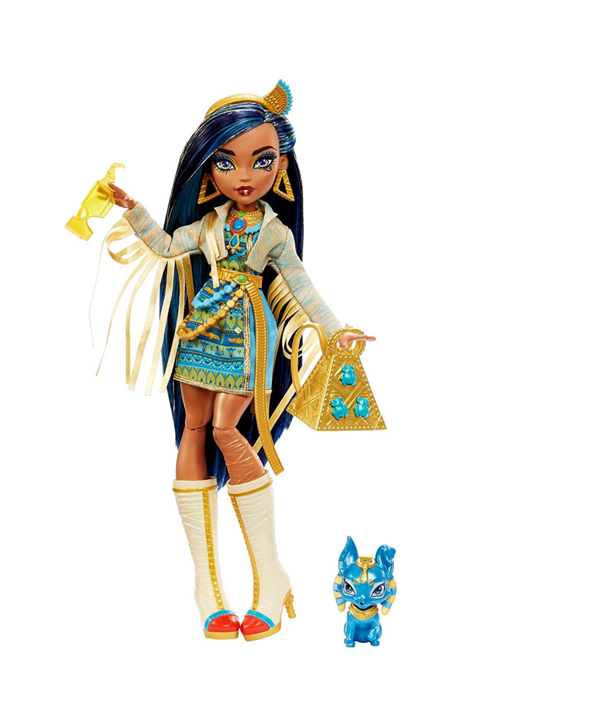 Kolleksiyon Karakterleri, Monster High, Monster High Ana Karakter Bebekler HPD53 HHK54 Cleo Denile