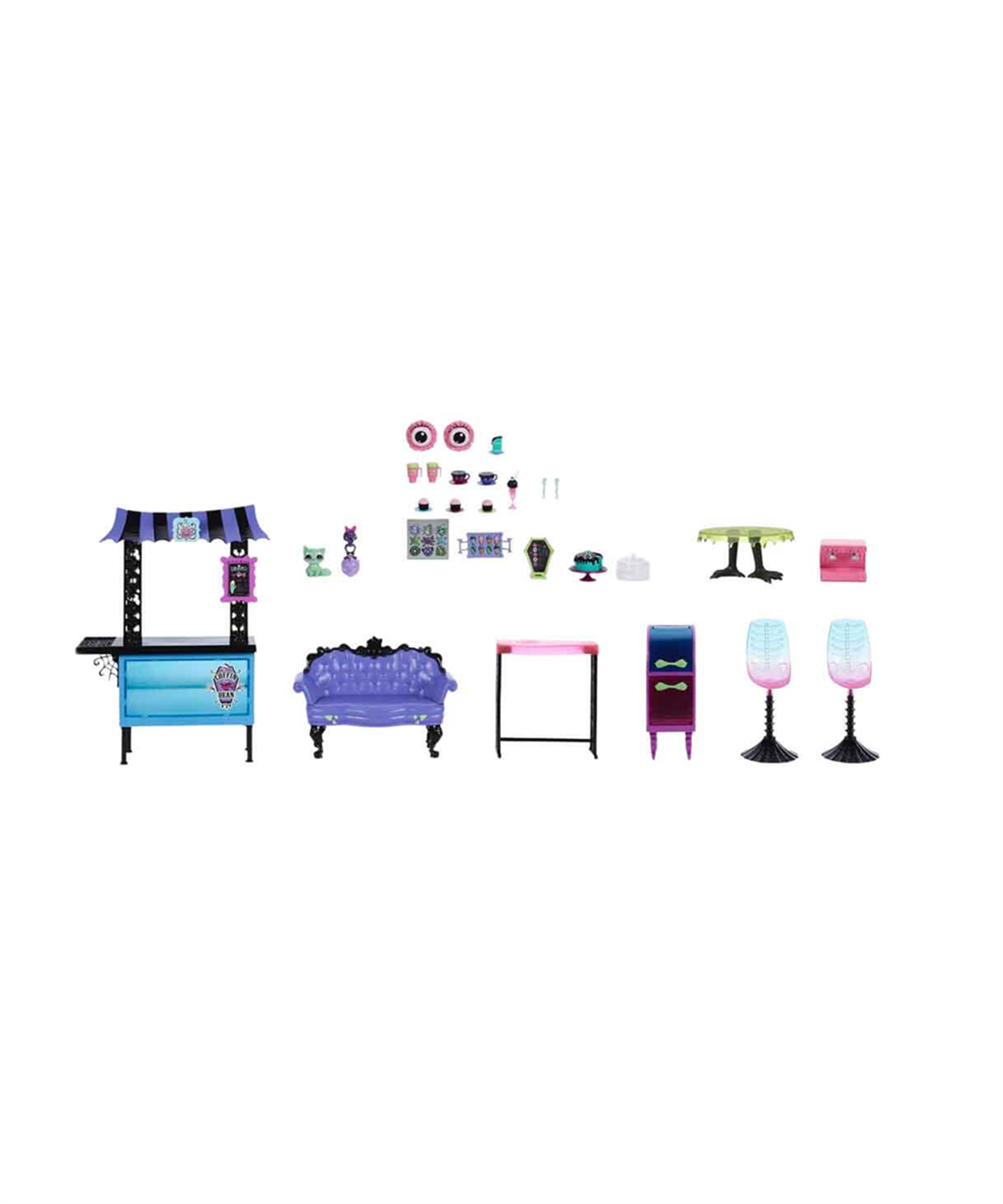 Kolleksiyon Karakterleri, Monster High, Monster High Coffin Bean Restoran Oyun Seti HHK65