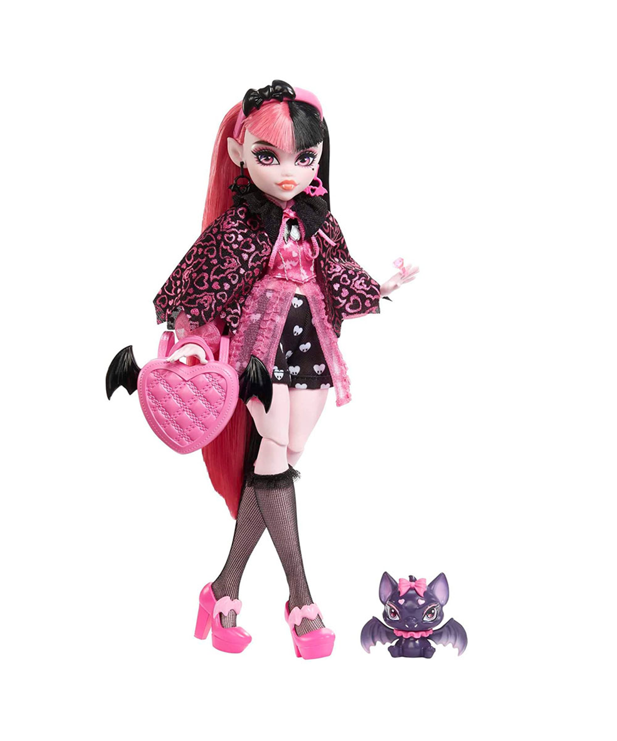 Kolleksiyon Karakterleri, Monster High, Monster High Ana Karakter Bebekler HPD53 HHK51 Draculaura