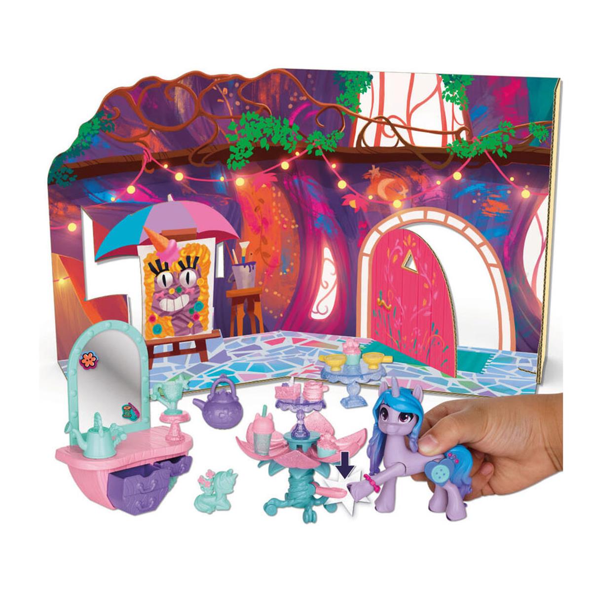 Kolleksiyon Karakterleri, My Little Pony, My Little Pony Izzy Moonbow Unicorn Çay Partisi F6112