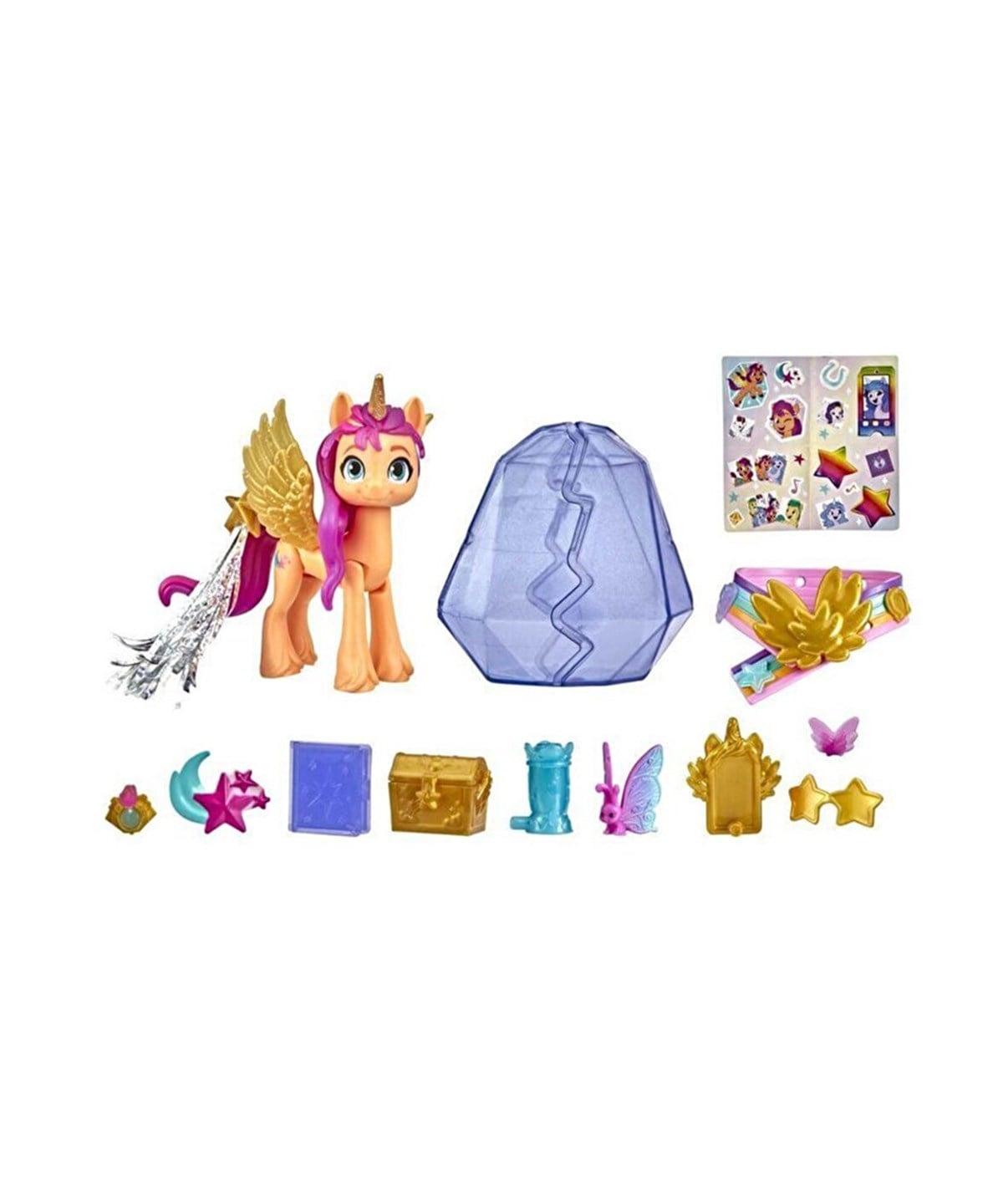 Kolleksiyon Karakterleri, Miniş - Pets Shop, My Little Pony Yeni Bir Nesil Macera Pony Figür Sunny Starscout F1785 F3803