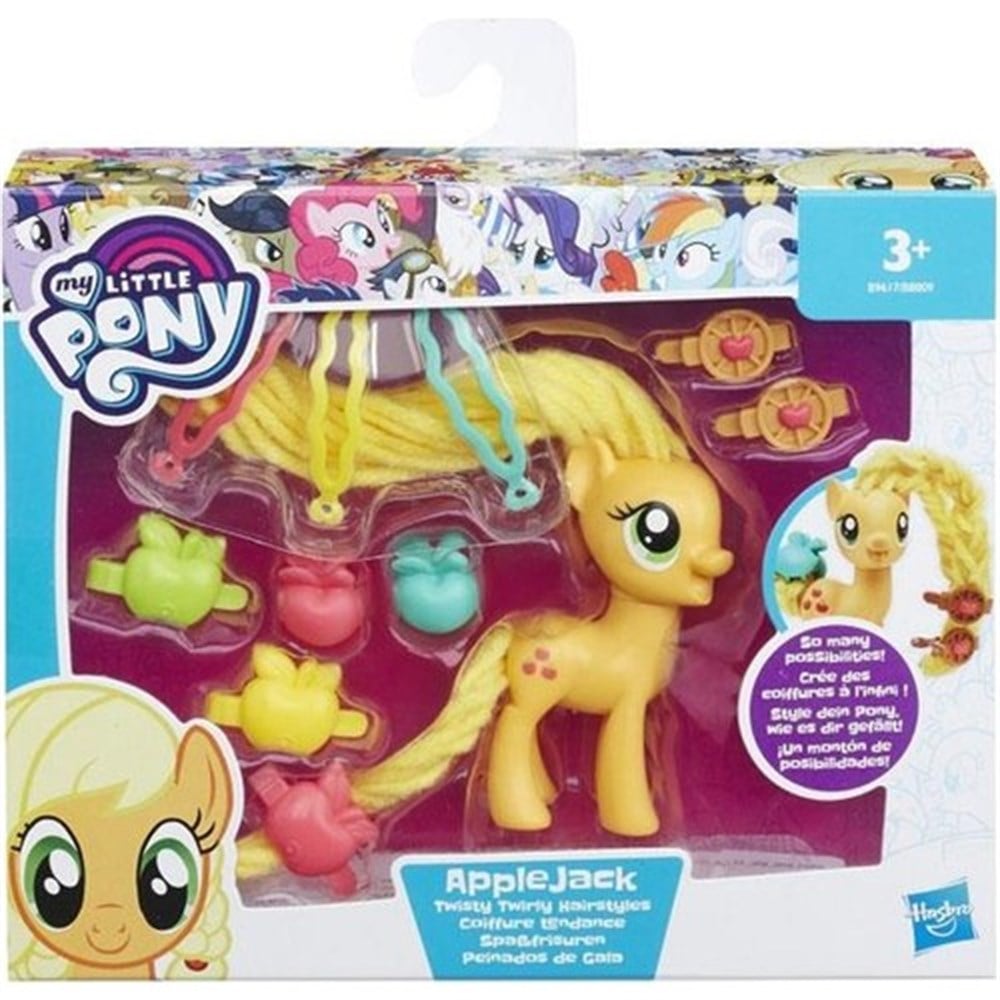Kolleksiyon Karakterleri, My Little Pony, My Little Pony Balo Saçları - Apple Jack