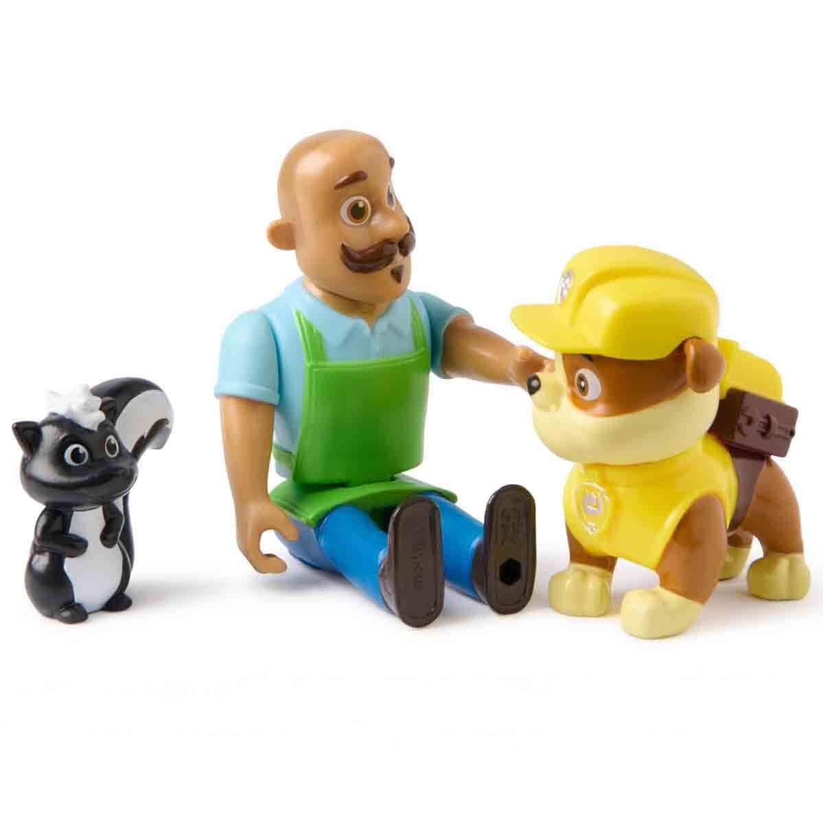 Kolleksiyon Karakterleri, Sunman, PAW Patrol 3'lü Figür Seti 67936 Rubble Ve Mr. Porter