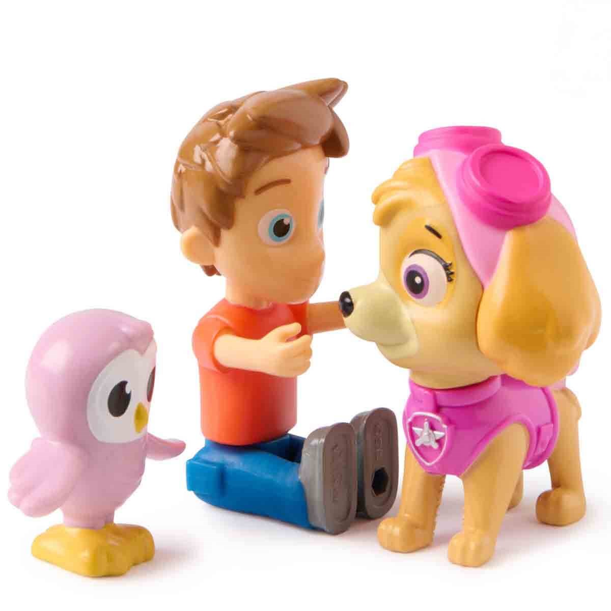 Kolleksiyon Karakterleri, Sunman, PAW Patrol 3'lü Figür Seti 67936 Skye Ve Alex Porter