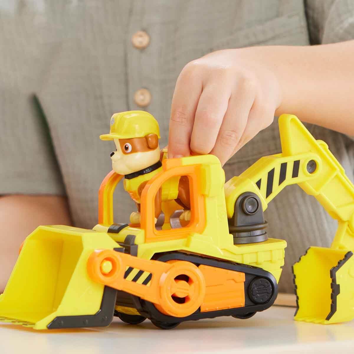 Kolleksiyon Karakterleri, Sunman, Paw Patrol İnşaat Aracları ve Figür 60115 Rubble's