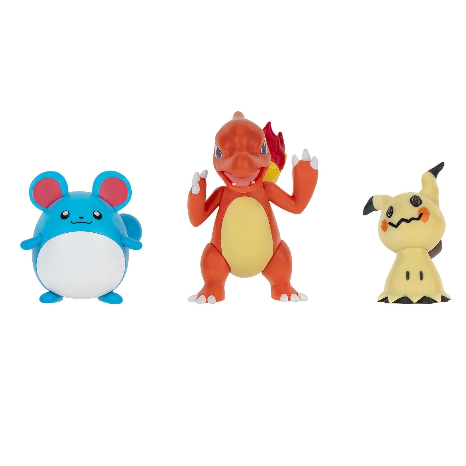 Kolleksiyon Karakterleri, NECOTOYS, Pokemon Battle 3'lü Figür Seti PKW3046