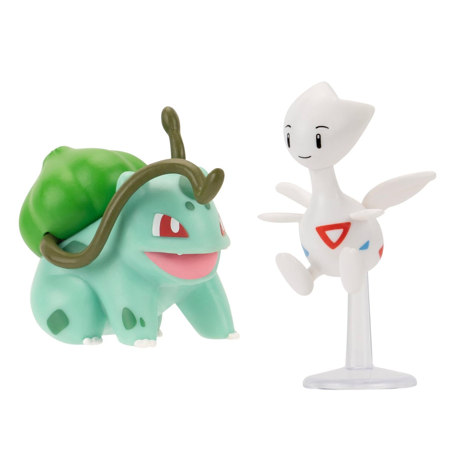 Kolleksiyon Karakterleri, NECOTOYS, Pokemon Sürpriz Atak Oyun Seti S4 - Togetic ve Bulbasaur PKW3651