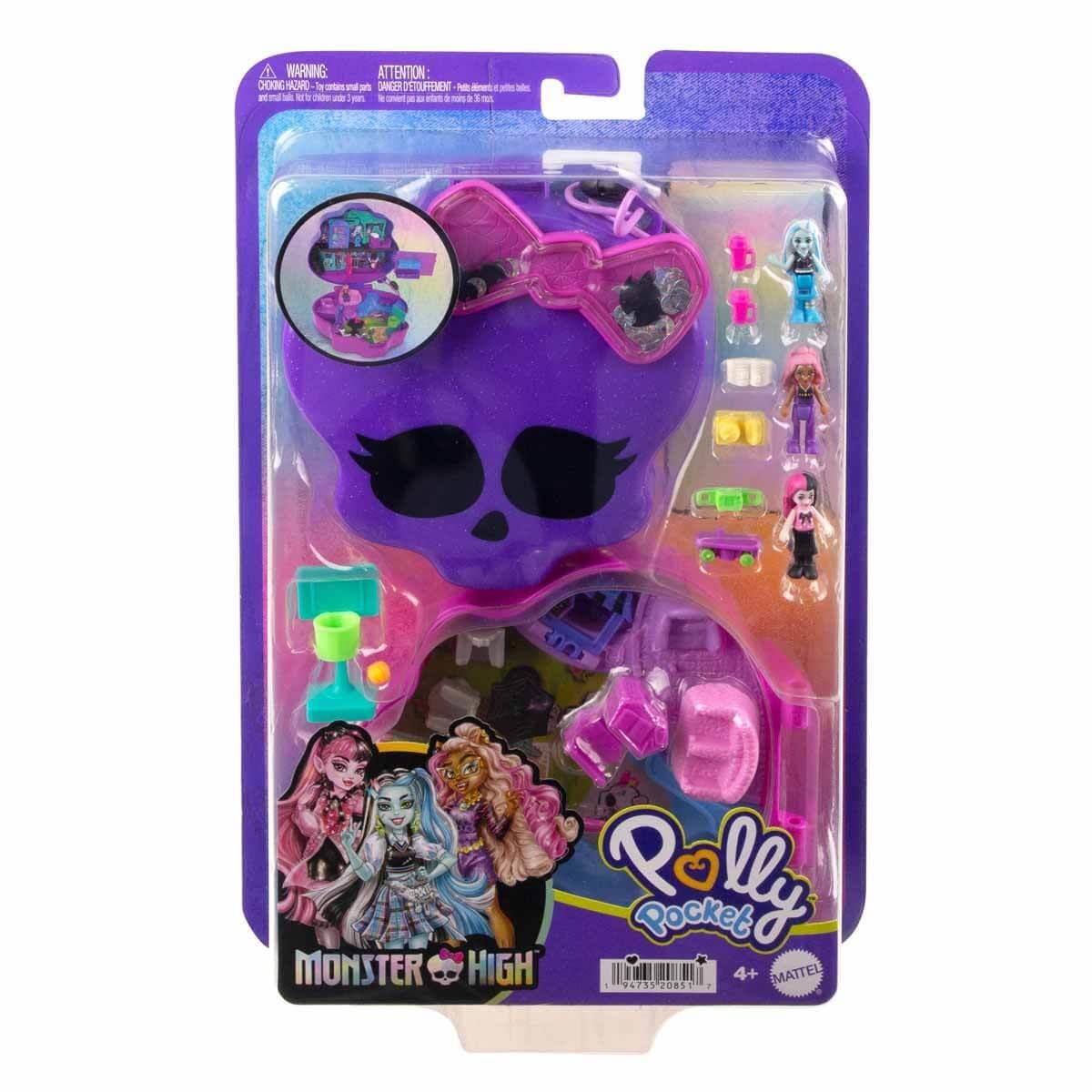 Kolleksiyon Karakterleri, Polly Pocket, Polly Pocket Monster High Kompakt Oyun Seti HVV58