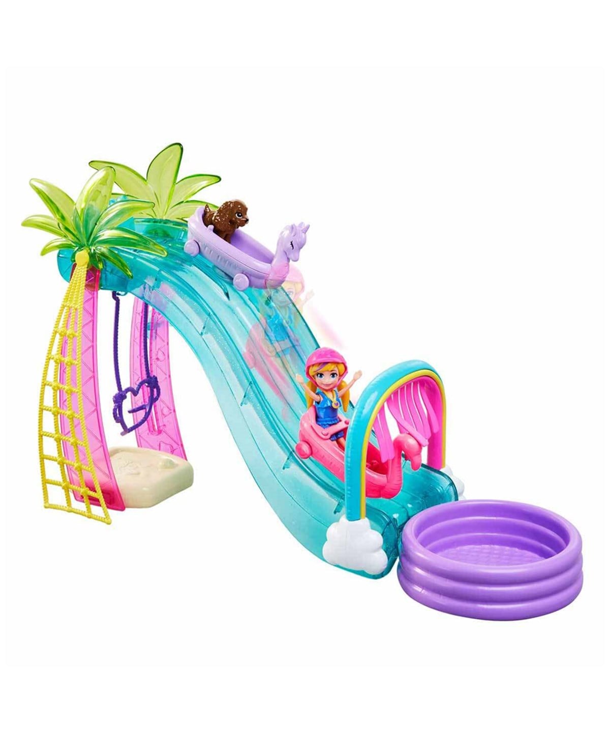 Kolleksiyon Karakterleri, Polly Pocket, Polly Pocket Eğlenceli Su Parkı Oyun Seti HDW63