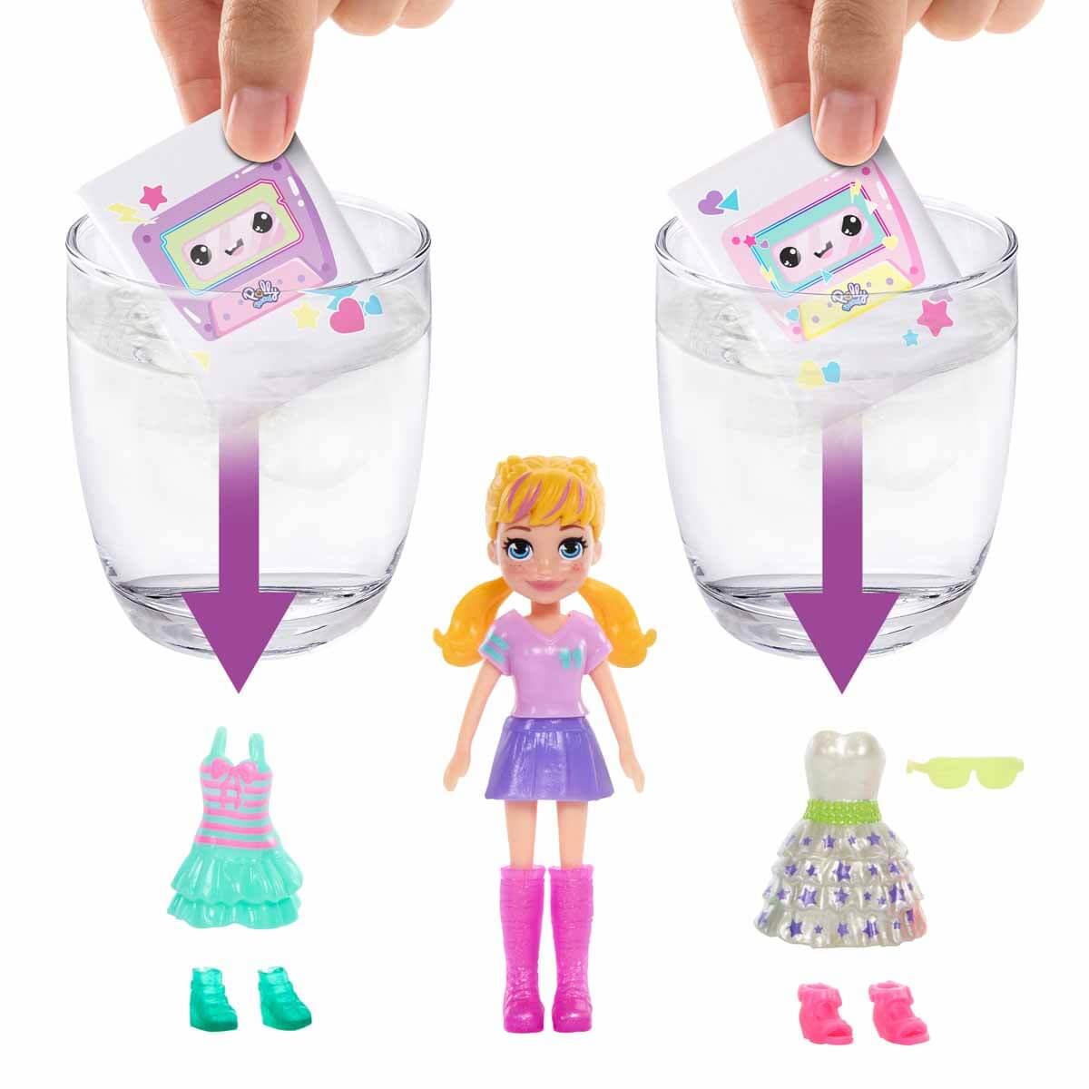 Kolleksiyon Karakterleri, Polly Pocket, Polly Pocket Disko Dansı Eğlenceli Kıyafetler Oyun Seti HRD65