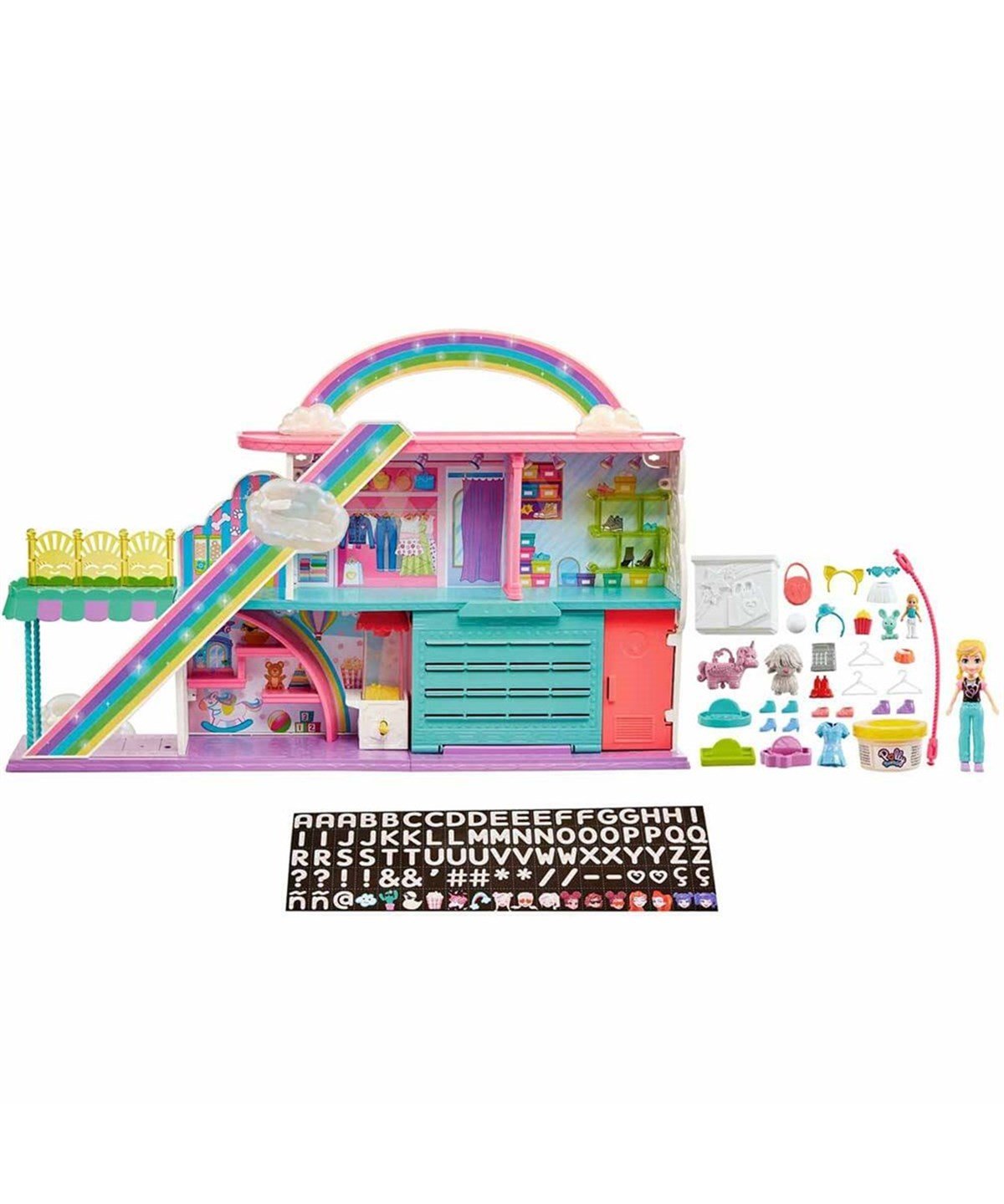Kolleksiyon Karakterleri, Polly Pocket, Polly Pocket Gökkuşağı Alışveriş Merkezi HHX78