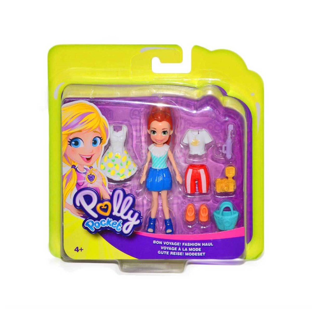 Kolleksiyon Karakterleri, Polly Pocket, Polly Pocket Polly Moda Aksesuarları Seti GDM01 GFT91 Moda Partisi