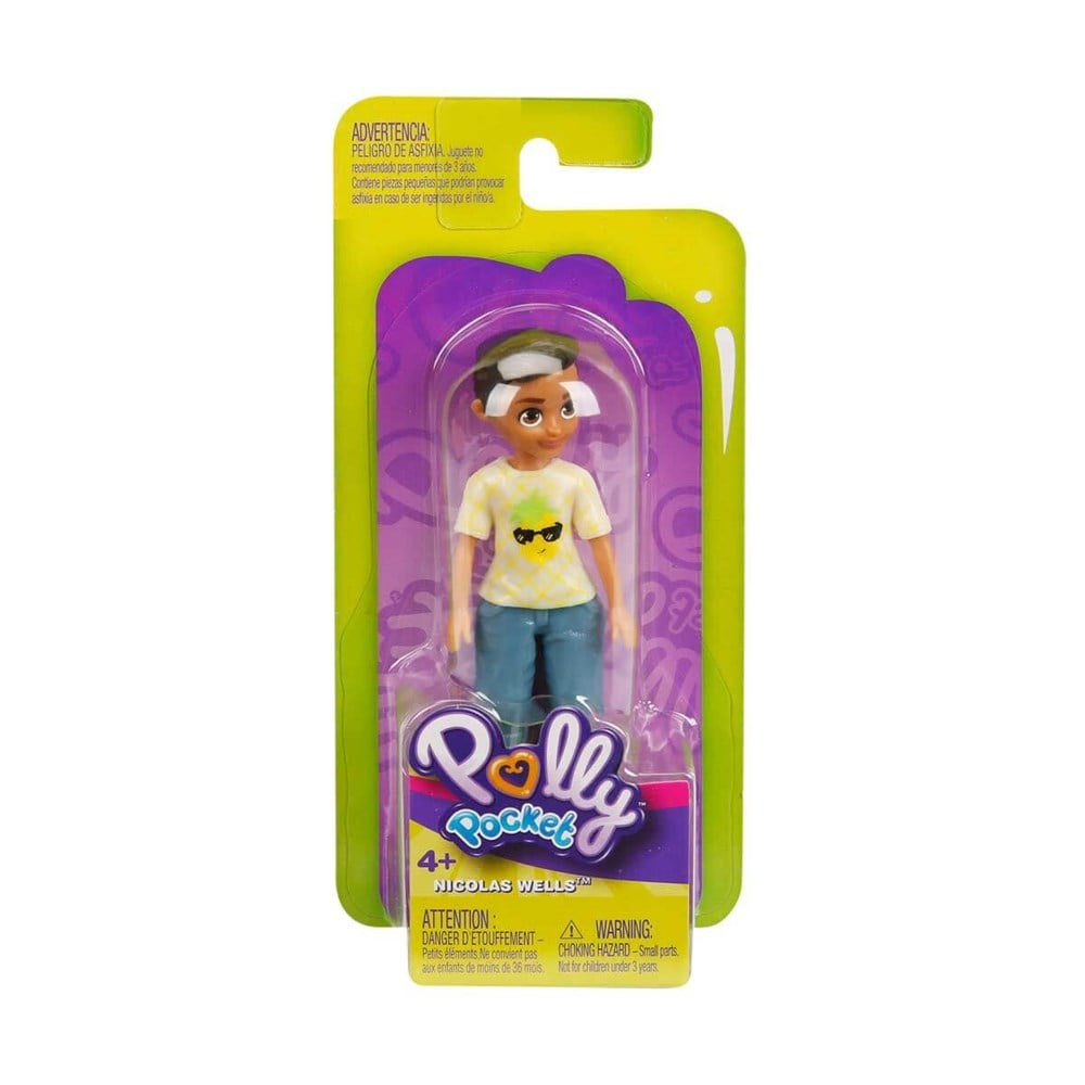 Kolleksiyon Karakterleri, Polly Pocket, Polly Pocket ve Arkadaşları Figür FWY19 GKL28 Nicolas Wells