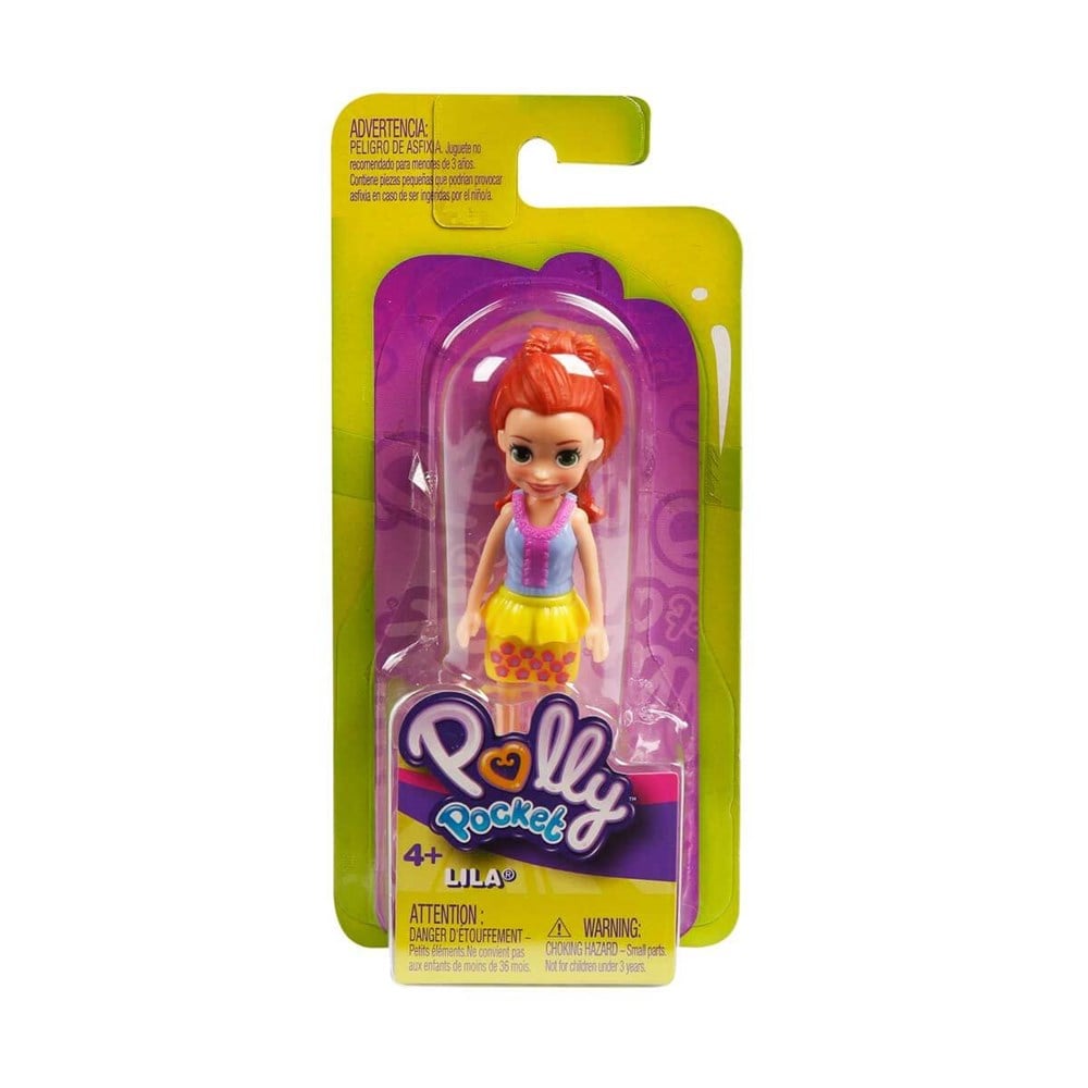 Kolleksiyon Karakterleri, Polly Pocket, Polly Pocket ve Arkadaşları Figür FWY19 GFP78 Lila