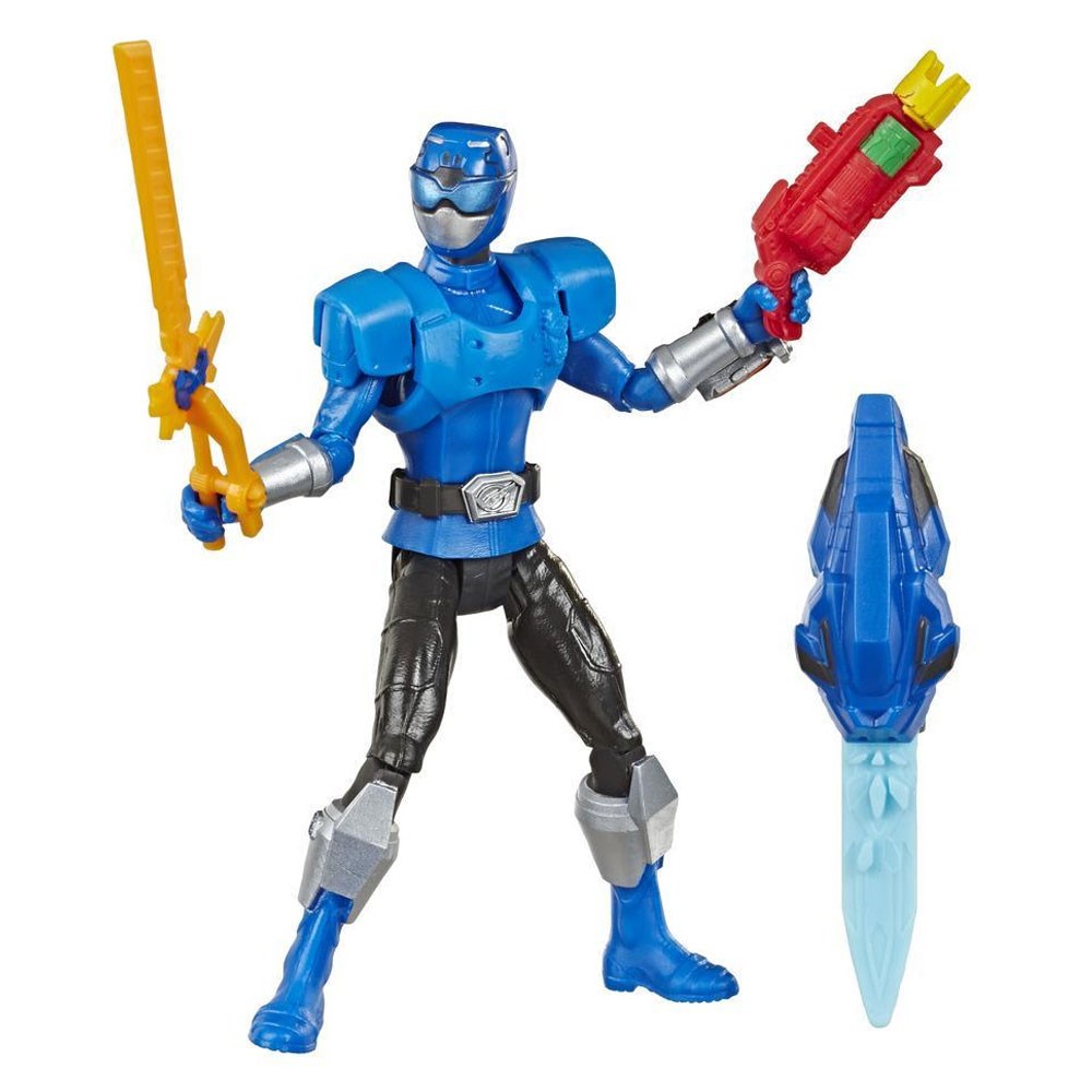 Kolleksiyon Karakterleri, Power Rangers, Power Ranger Beast Morphers Figür 15 cm E5915 E7828 Beast-X Blue Ranger