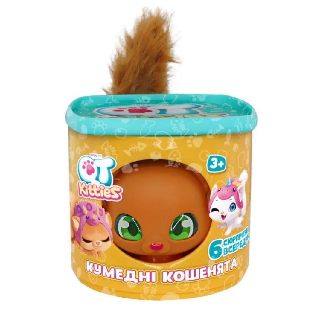 Kolleksiyon Karakterleri, MEGA OYUNCAK, QT Kitties Yavru Kedi 10809 Ginger