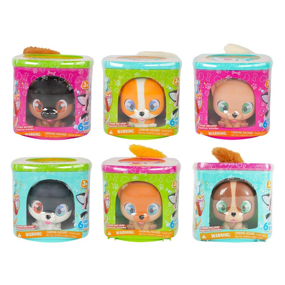 Kolleksiyon Karakterleri, MEGA OYUNCAK, Qt Puppies Sürpriz Aksesuarlı Yavru Köpek 00807 Cookie
