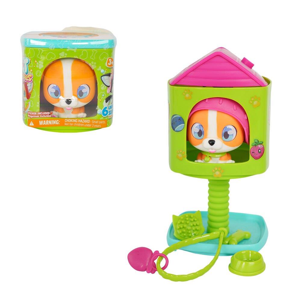 Kolleksiyon Karakterleri, MEGA OYUNCAK, Qt Puppies Sürpriz Aksesuarlı Yavru Köpek 00807 Sofie