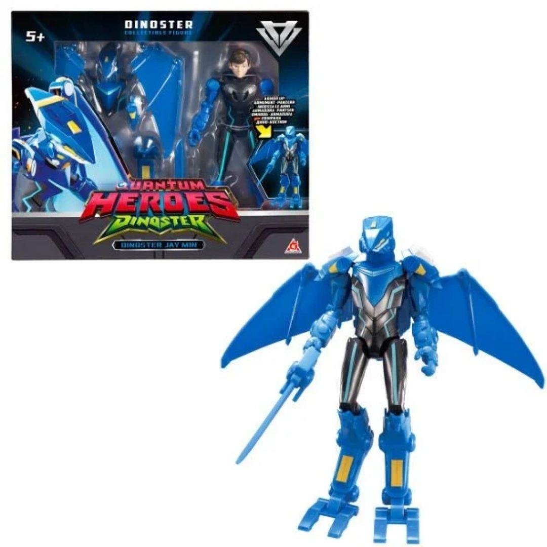 Kolleksiyon Karakterleri, MEGA OYUNCAK, Quantum Heroes Dinoster Aksiyon Figür Jay Min