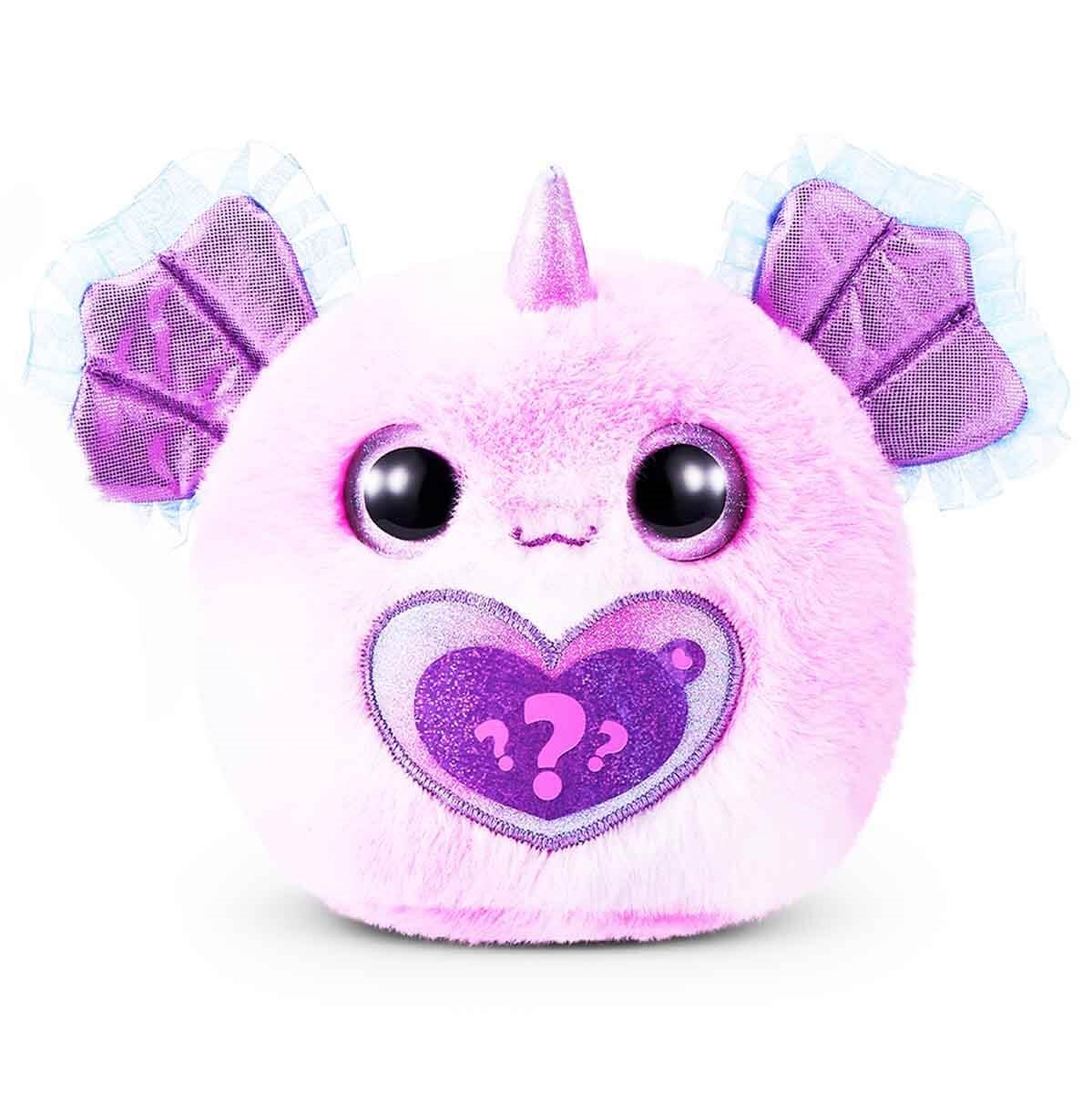 Kolleksiyon Karakterleri, Giochi Preziosi, Rainbocorns Axolotlcorn Sürpriz Peluş RAR35000 Mor-Mavi Tüllü