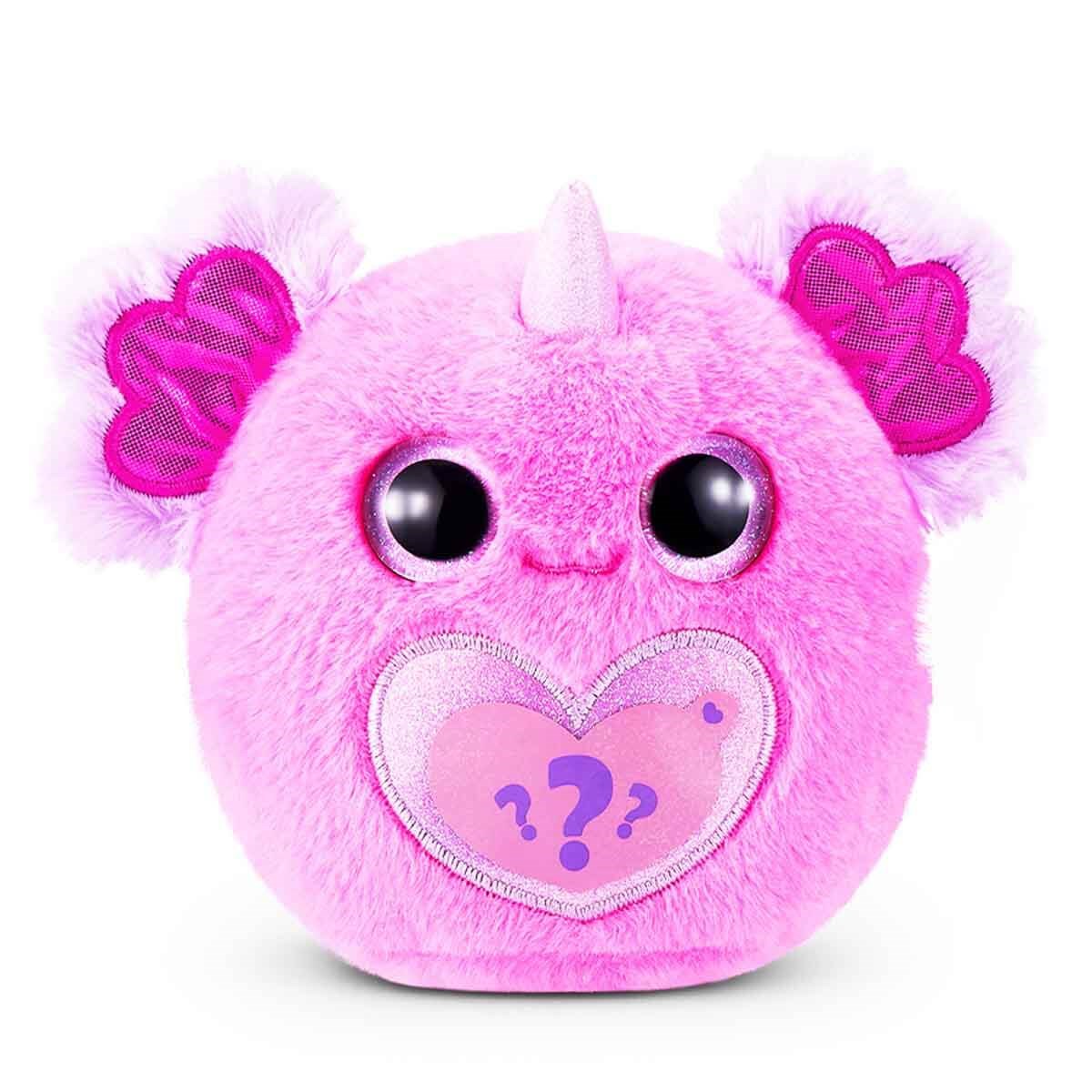 Kolleksiyon Karakterleri, Giochi Preziosi, Rainbocorns Axolotlcorn Sürpriz Peluş RAR35000 Mor-Pembe Desenli