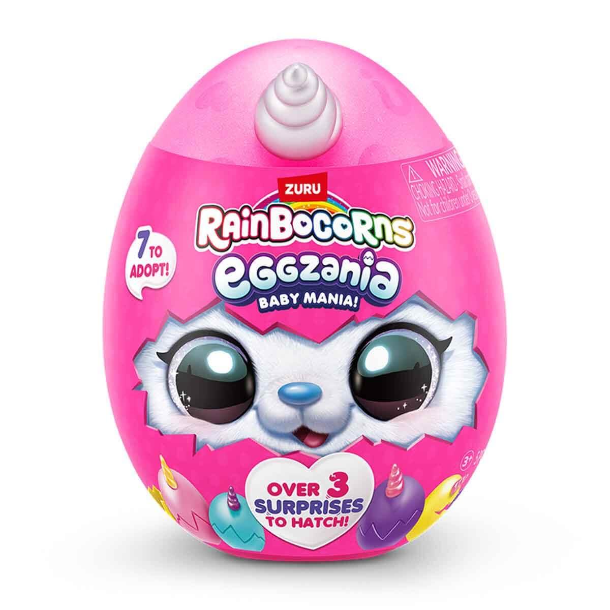 Kolleksiyon Karakterleri, Giochi Preziosi, Rainbocorns Baby Eggzania Peluş Sürpriz Paket S1 RAR32000