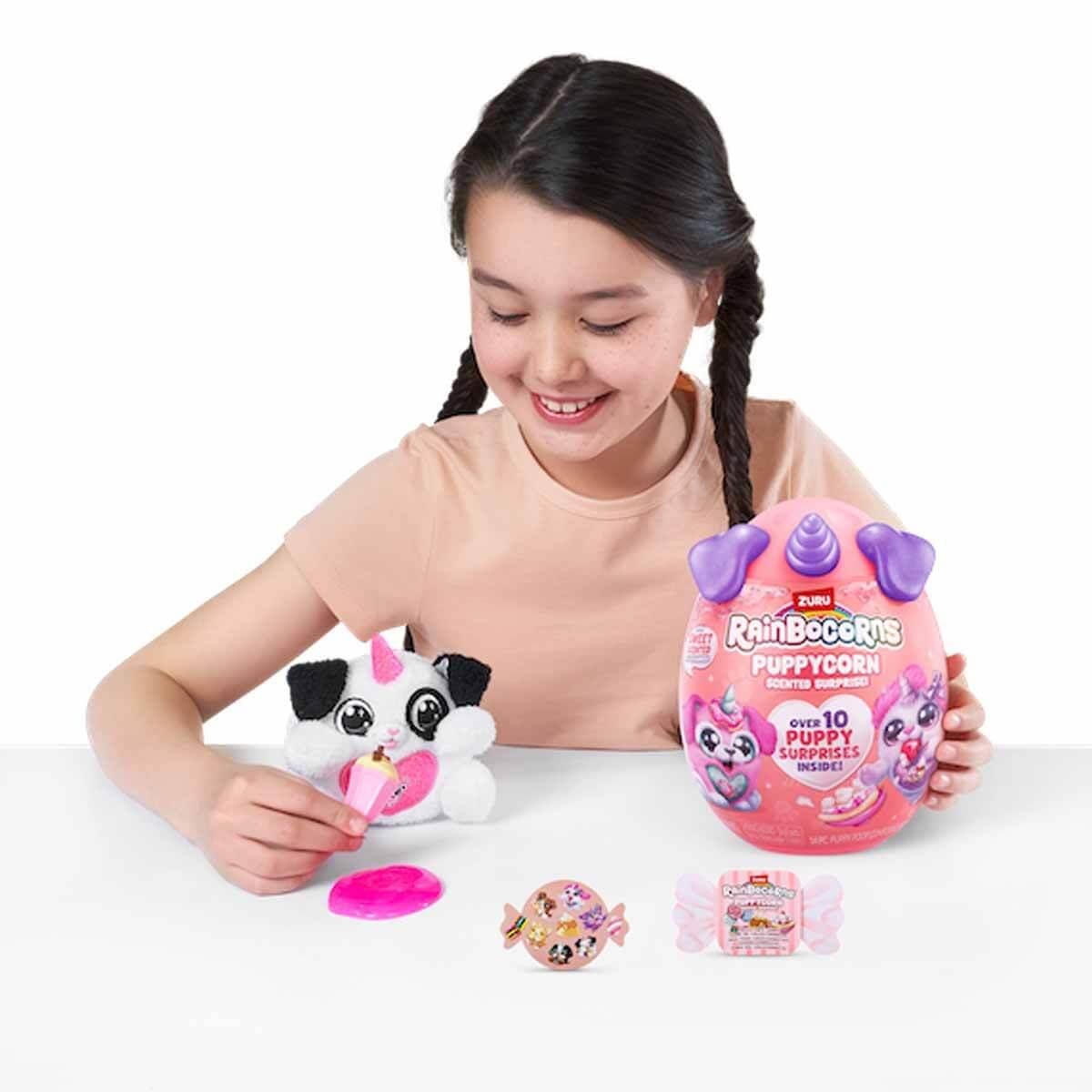 Kolleksiyon Karakterleri, AVENGERS, Rainbocorns Puppycorn Koku Sürprizi Sürpriz Paket S8 RAR27000 orjin