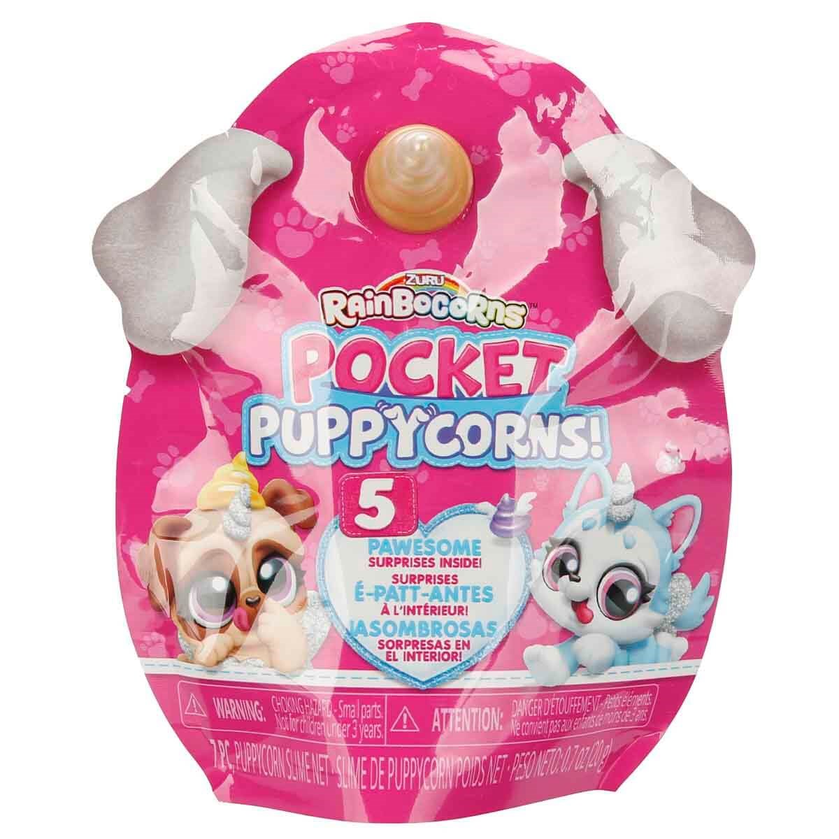 Kolleksiyon Karakterleri, Giochi Preziosi, Rainbocorns Pocket Sürpriz Mini Figür S1 Sürpriz Paket RAR24000 Sarı Boynuz