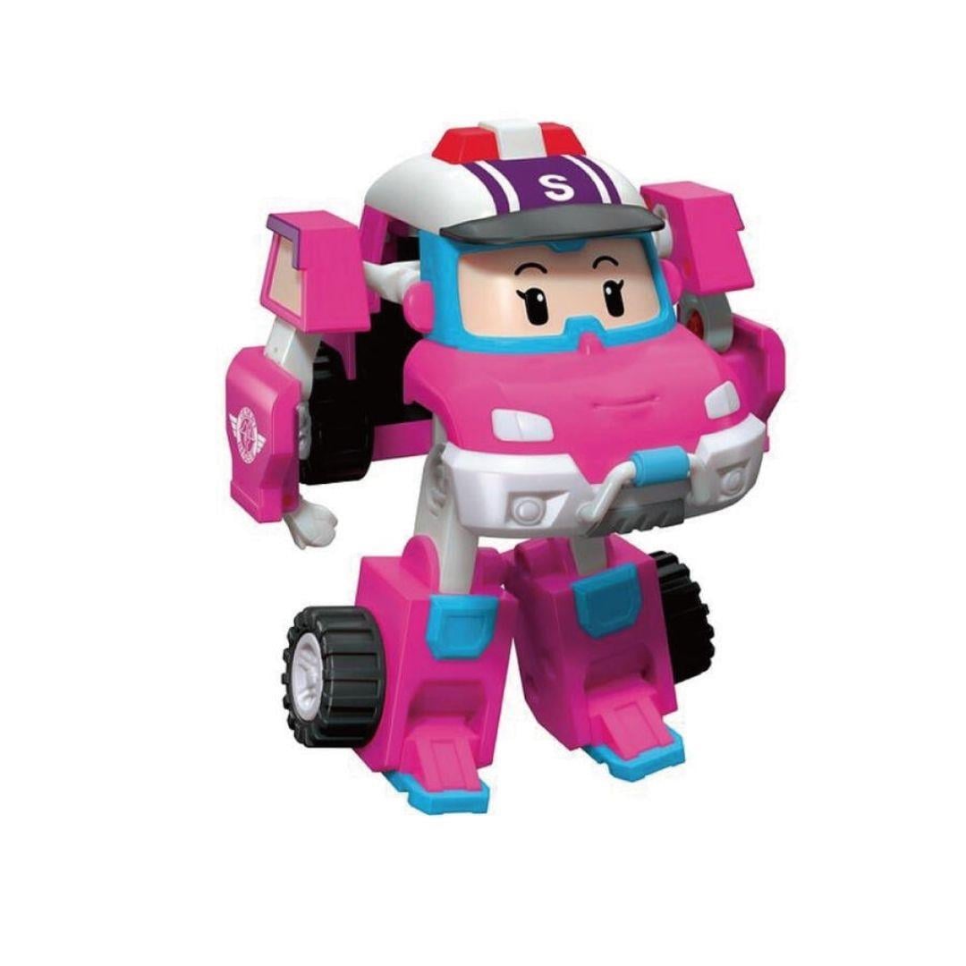 Kolleksiyon Karakterleri, NECOTOYS, Robocar Poli Transformers Robot Figür Sandy