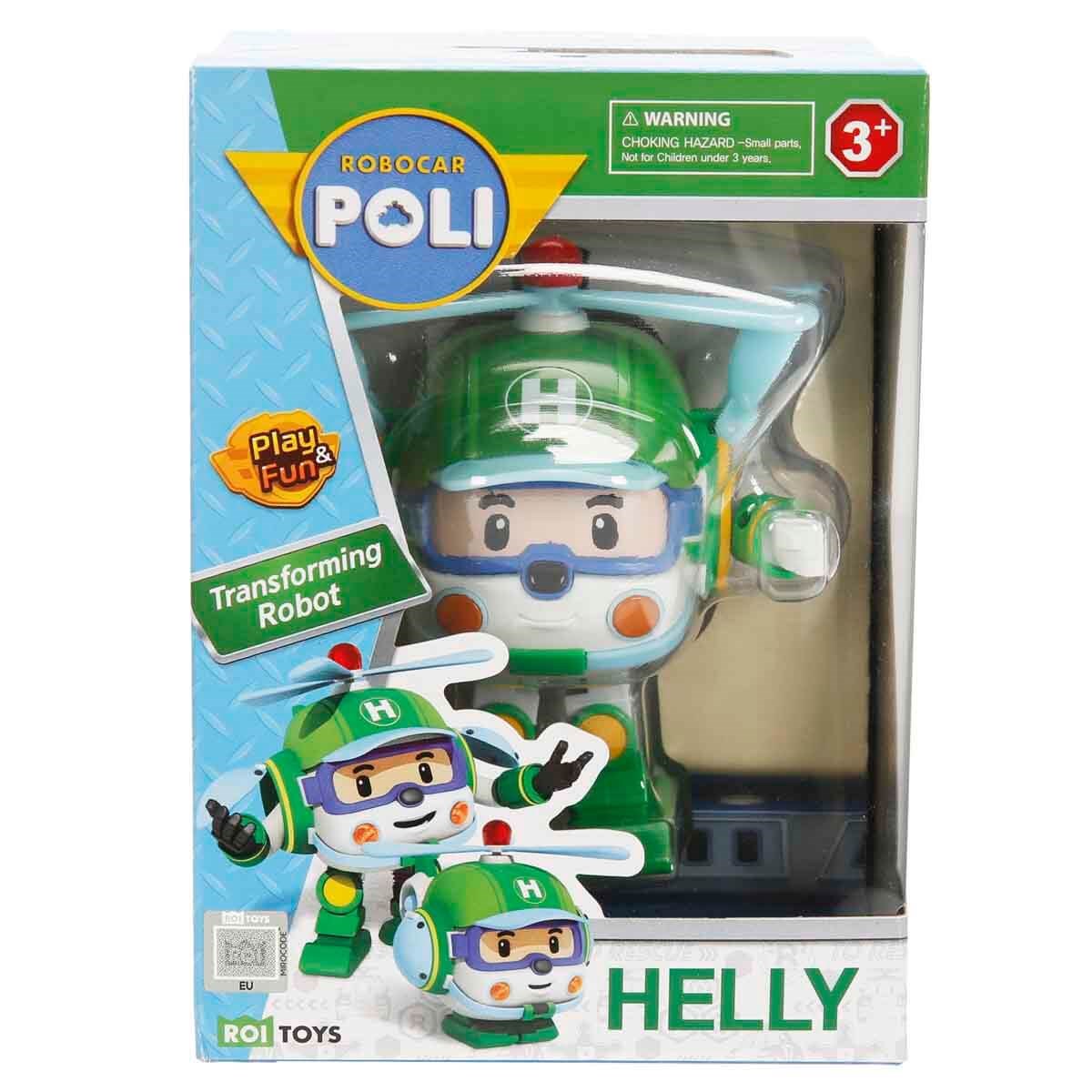 Kolleksiyon Karakterleri, NECOTOYS, Robocar Poli Transformers Robot Figür Helly