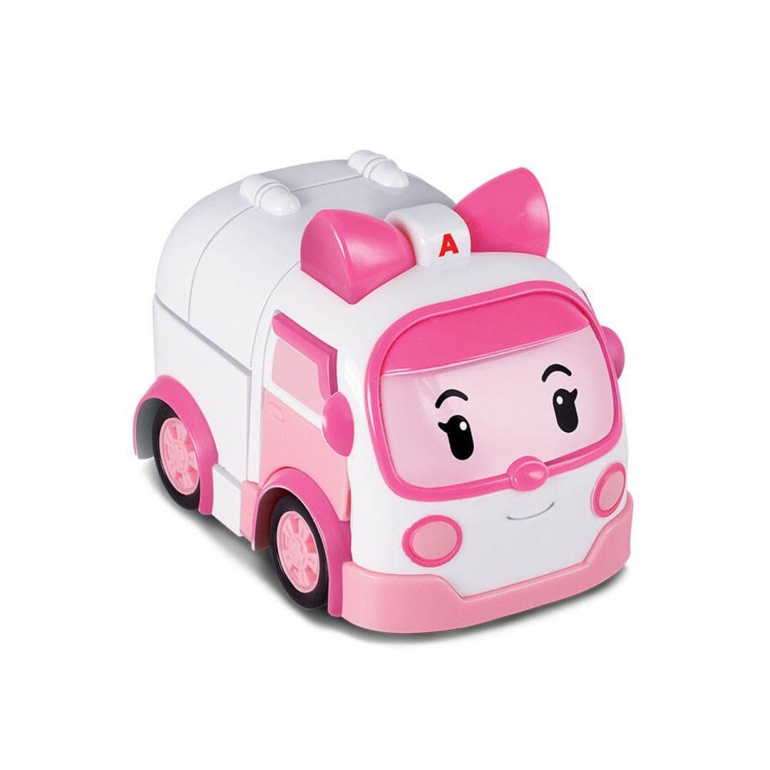 Kolleksiyon Karakterleri, NECOTOYS, Robocar Poli Transformers Robot Figür Amber