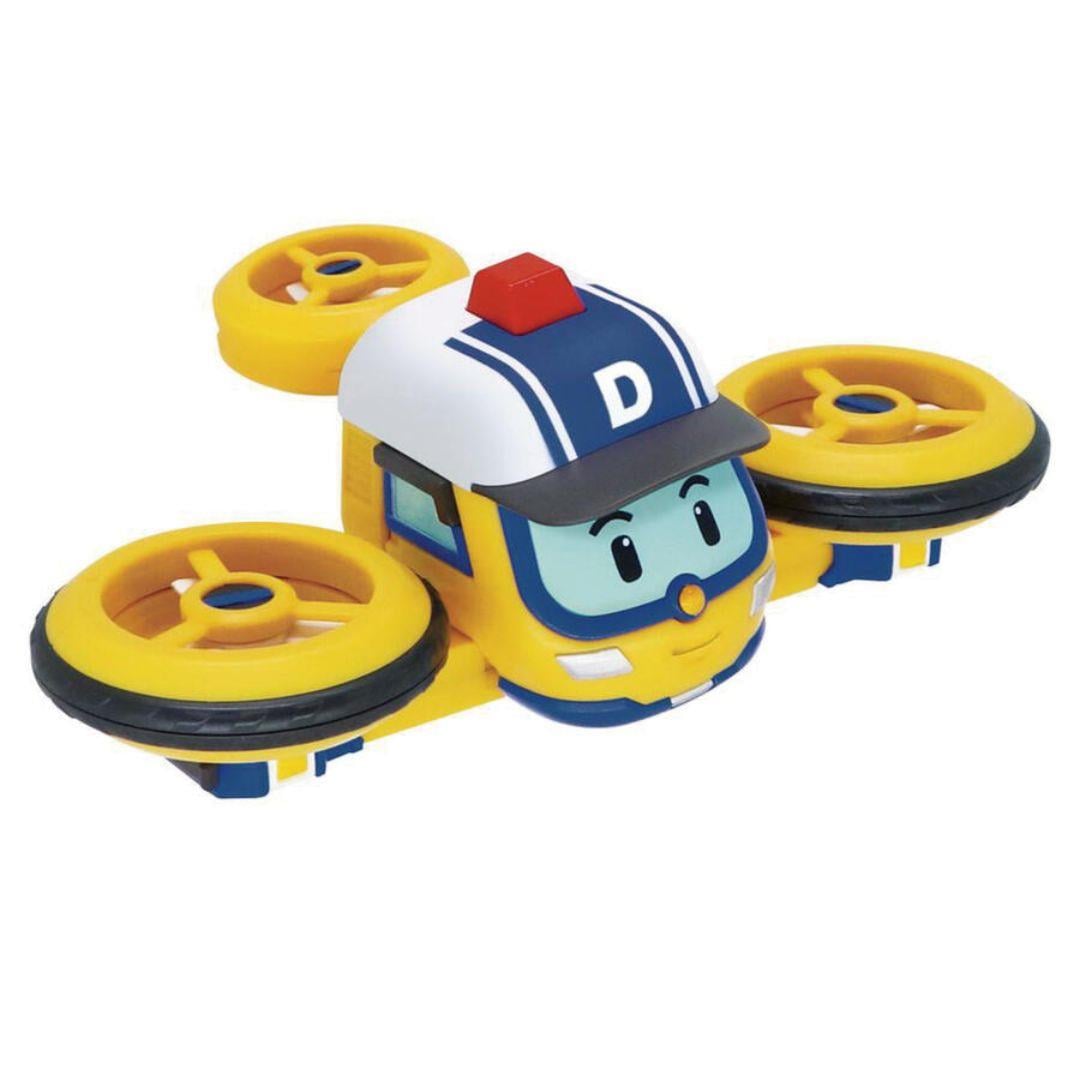 Kolleksiyon Karakterleri, NECOTOYS, Robocar Poli Transformers Robot Figür Droney