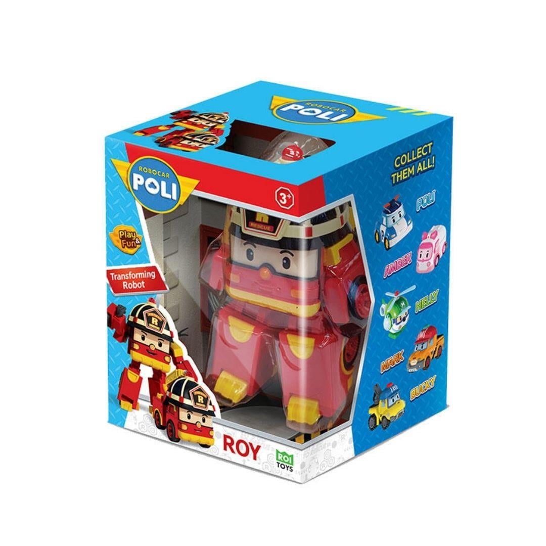 Kolleksiyon Karakterleri, NECOTOYS, Robocar Poli Transformers Robot Figür Roy