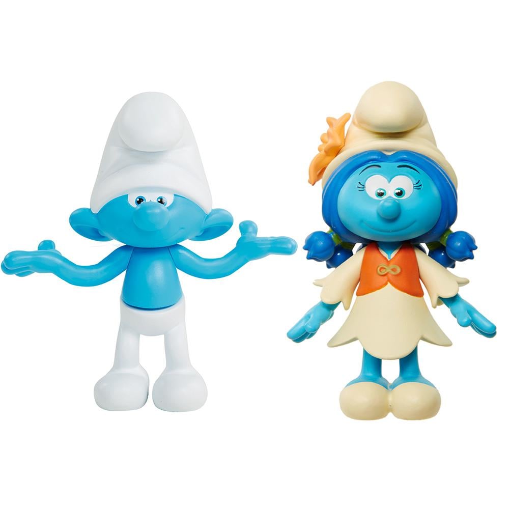 Kolleksiyon Karakterleri, NECOTOYS, Şirinler Kayıp Köy Sakar Şirin ve Smurflily Figür Seti