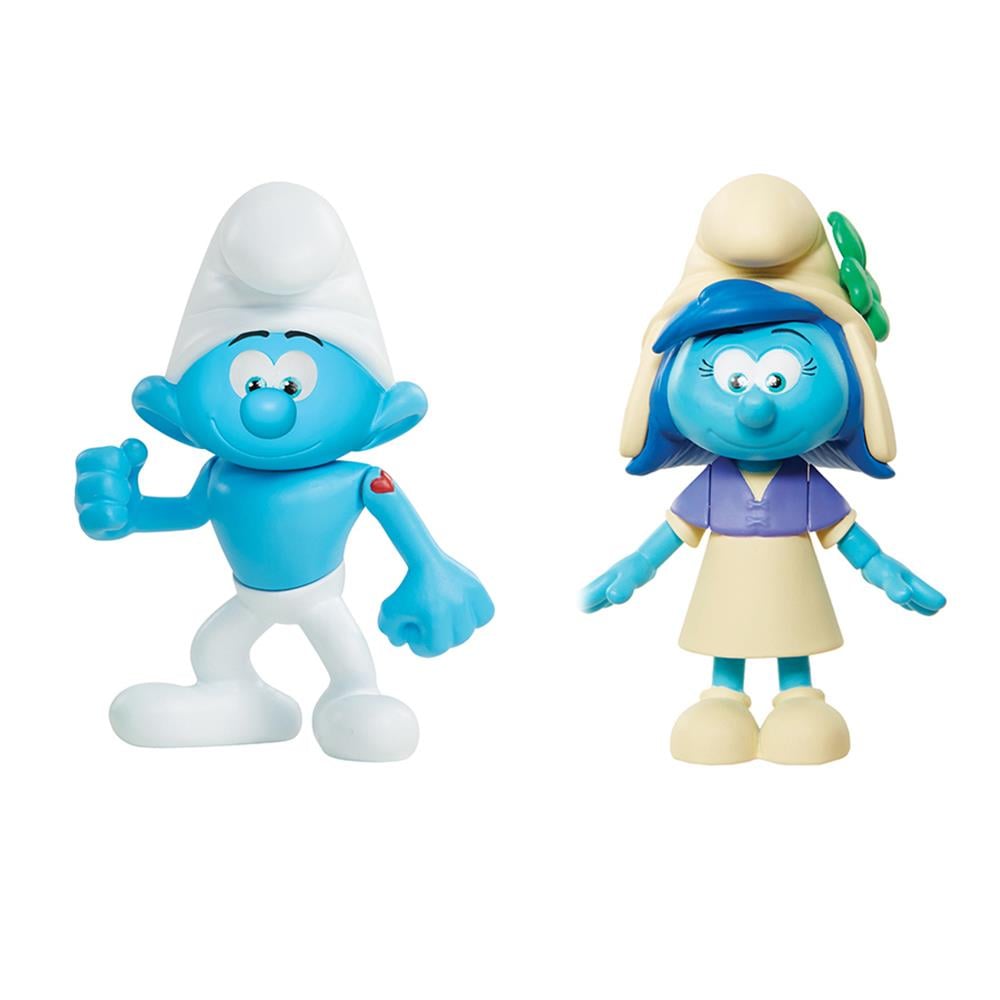 Kolleksiyon Karakterleri, NECOTOYS, Şirinler Kayıp Köy Güçlü Şirin ve Smurflily Figür Seti