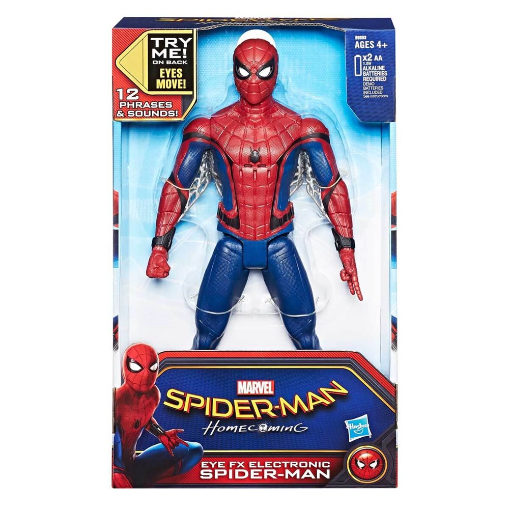 Kolleksiyon Karakterleri, Spiderman - Örümcek Adam, Spiderman Türkçe Konuşan Figür 30 cm Eve Dönüş Serisi