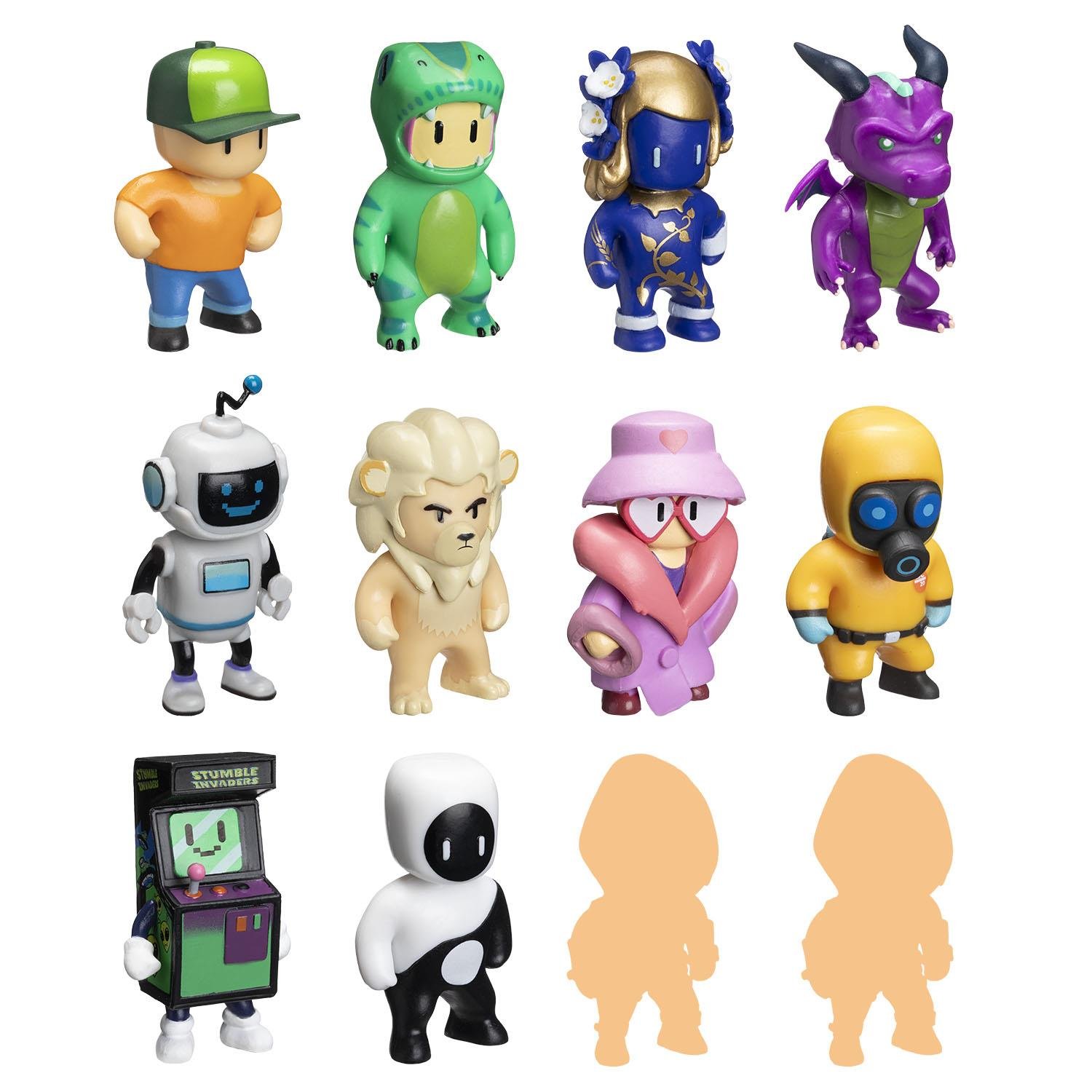 Kolleksiyon Karakterleri, NECOTOYS, Stumble Guys 12'li Figür Delüks Set SG2280 10203 Model 1